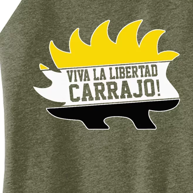 Javier Milei Presidente 2024 Libertarian Viva La Libertad Women’s Perfect Tri Rocker Tank