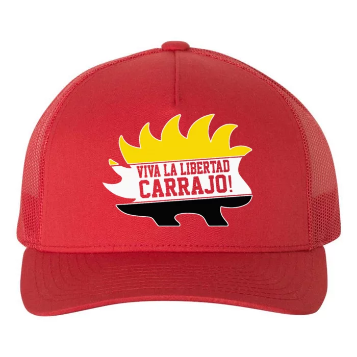 Javier Milei Presidente 2024 Libertarian Viva La Libertad Yupoong Adult 5-Panel Trucker Hat