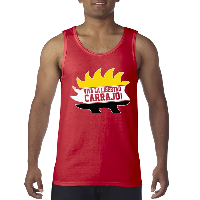 Javier Milei Presidente 2024 Libertarian Viva La Libertad Tank Top