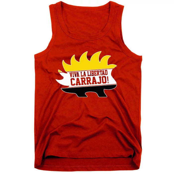 Javier Milei Presidente 2024 Libertarian Viva La Libertad Tank Top