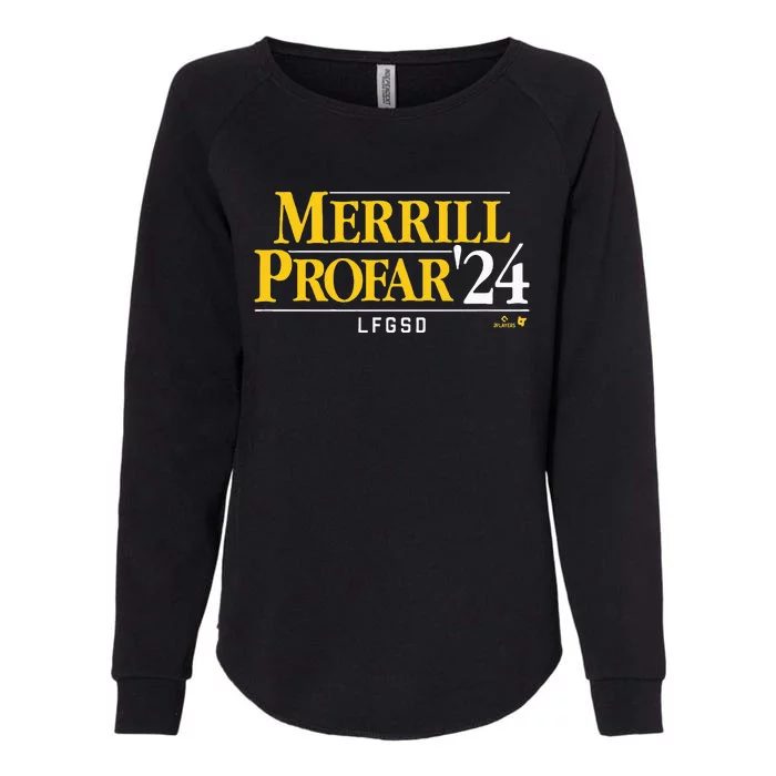 Jackson Merrilljurickson Profar 24 San Diego Baseball Womens California Wash Sweatshirt