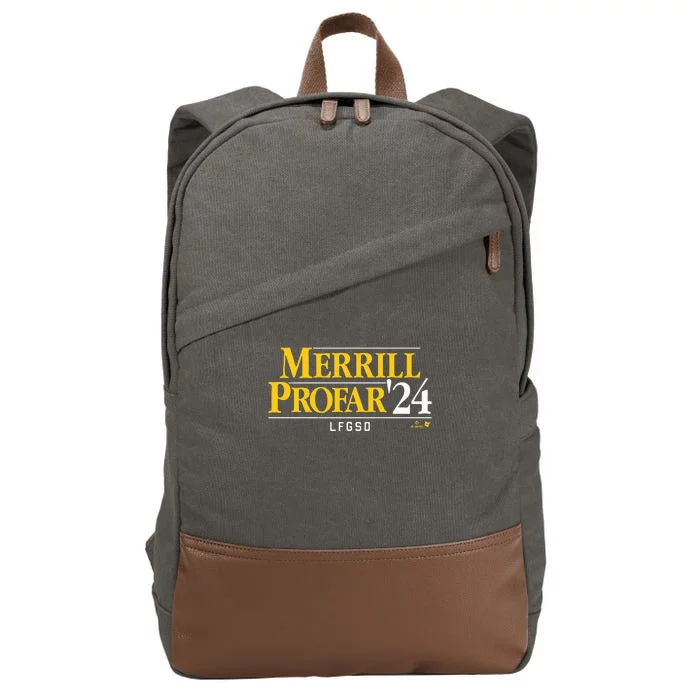 Jackson Merrilljurickson Profar 24 San Diego Baseball Cotton Canvas Backpack