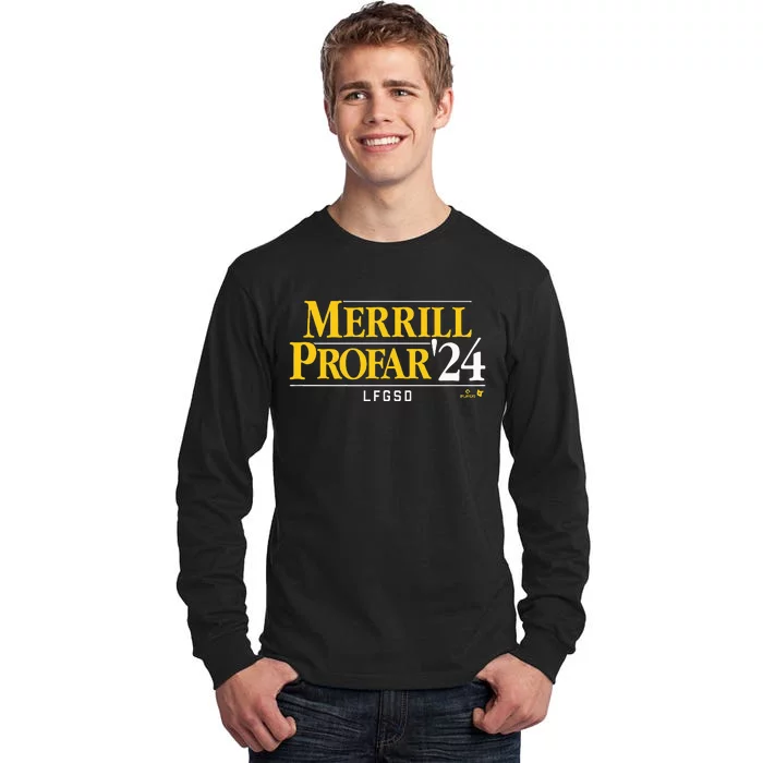 Jackson Merrilljurickson Profar 24 San Diego Baseball Tall Long Sleeve T-Shirt