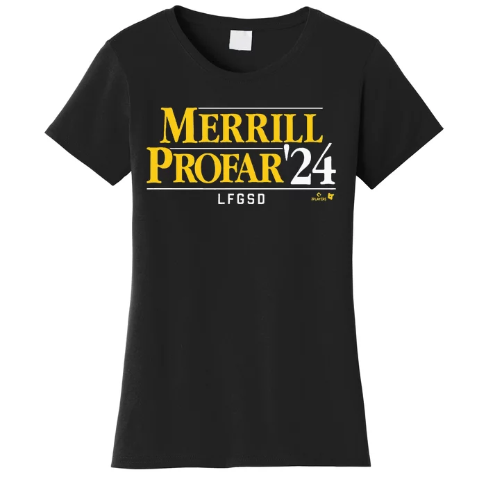 Jackson Merrilljurickson Profar 24 San Diego Baseball Women's T-Shirt