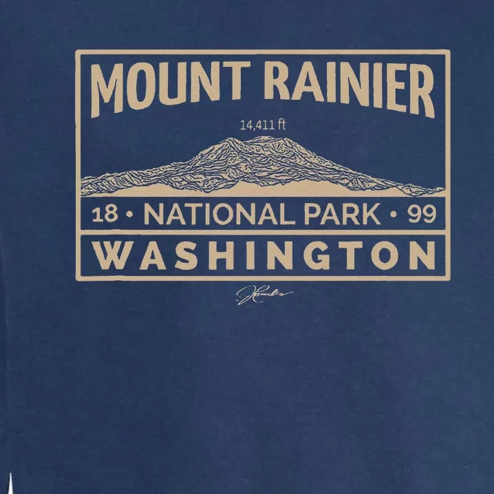 JCombs Mount Rainier National Park Garment-Dyed Sweatshirt