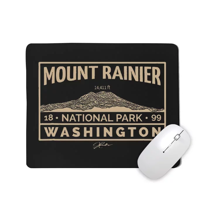 JCombs Mount Rainier National Park Mousepad