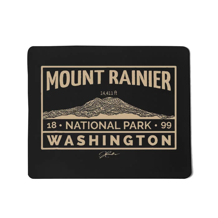 JCombs Mount Rainier National Park Mousepad