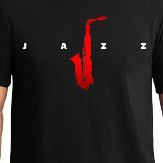 Jazz Music Saxophone Pajama Set