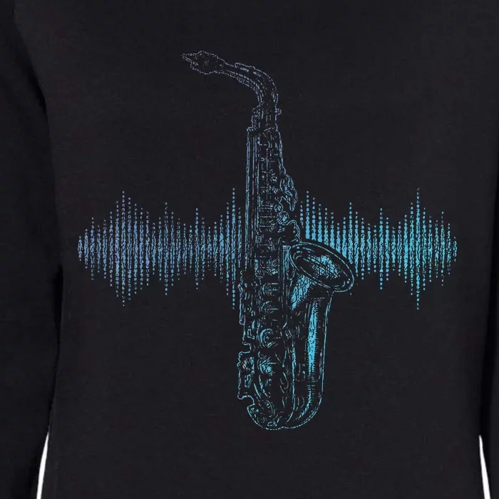 Jazz Music Saxophone Player Gift Saxophone Womens California Wash Sweatshirt