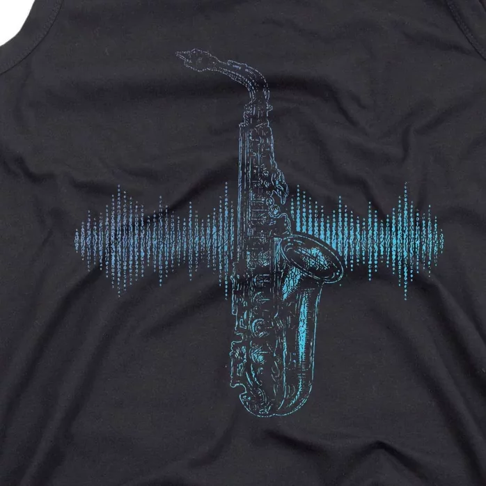 Jazz Music Saxophone Player Gift Saxophone Tank Top