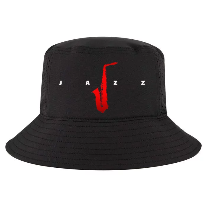 Jazz Music Saxophone Cool Comfort Performance Bucket Hat