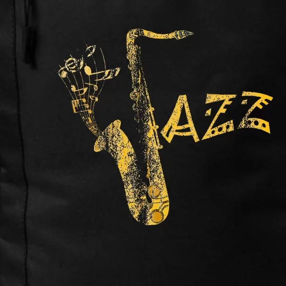 Jazz Musician Saxophonist Gift Saxophone Daily Commute Backpack