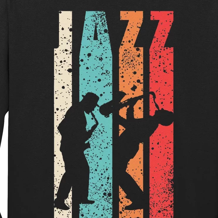 Jazz Musician Saxophonist Trumpetist Sax Trumpet Player Long Sleeve Shirt