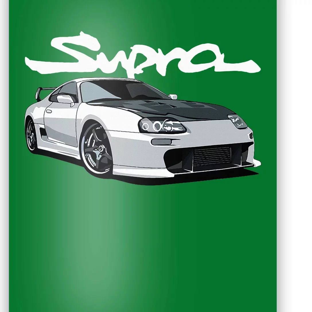 Jdm Mkiv Supra 2jz Street Racing Drag Drift Poster