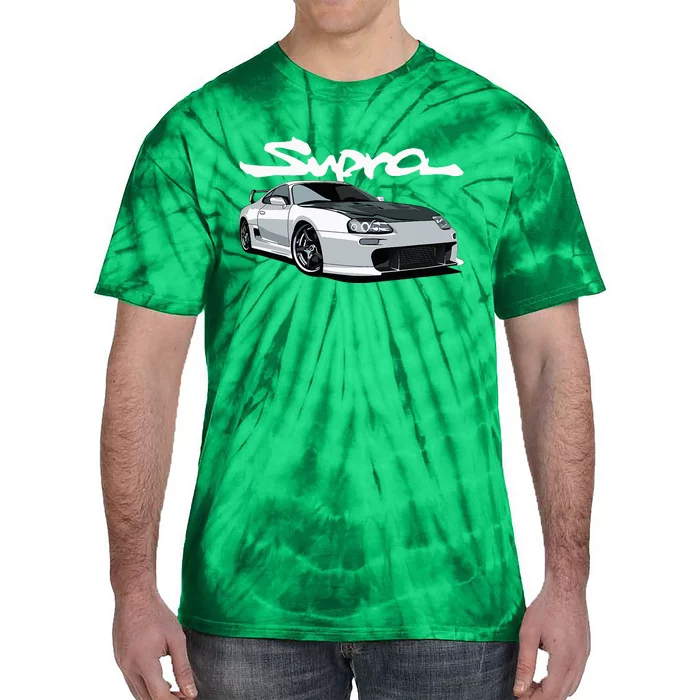 Jdm Mkiv Supra 2jz Street Racing Drag Drift Tie-Dye T-Shirt