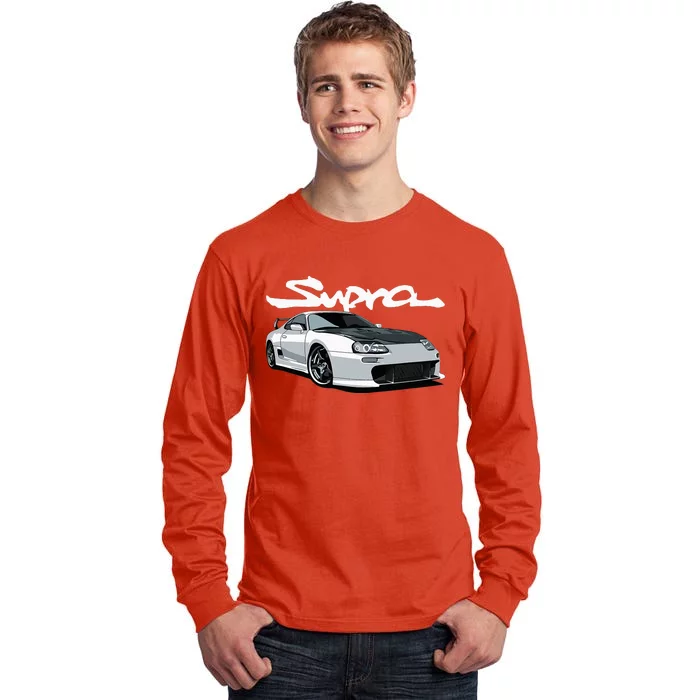 Jdm Mkiv Supra 2jz Street Racing Drag Drift Tall Long Sleeve T-Shirt