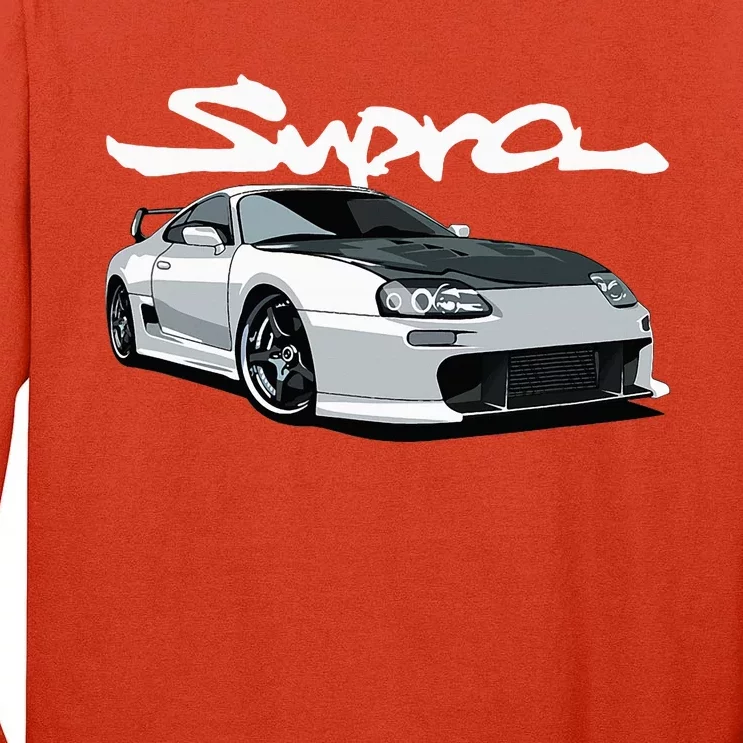 Jdm Mkiv Supra 2jz Street Racing Drag Drift Tall Long Sleeve T-Shirt