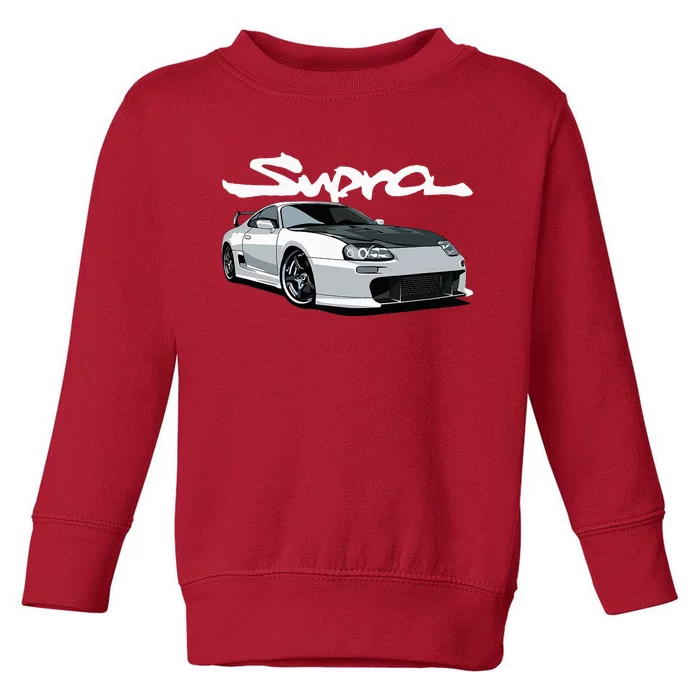 Jdm Mkiv Supra 2jz Street Racing Drag Drift Toddler Sweatshirt