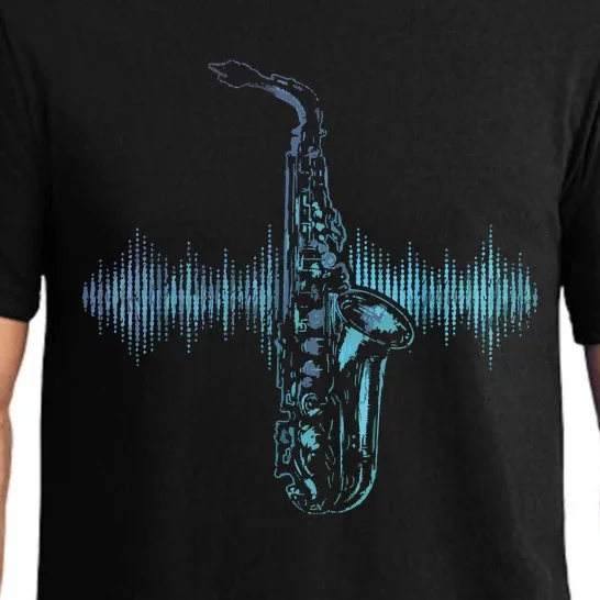 Jazz Music Saxophone Player Gift Saxophone Pajama Set