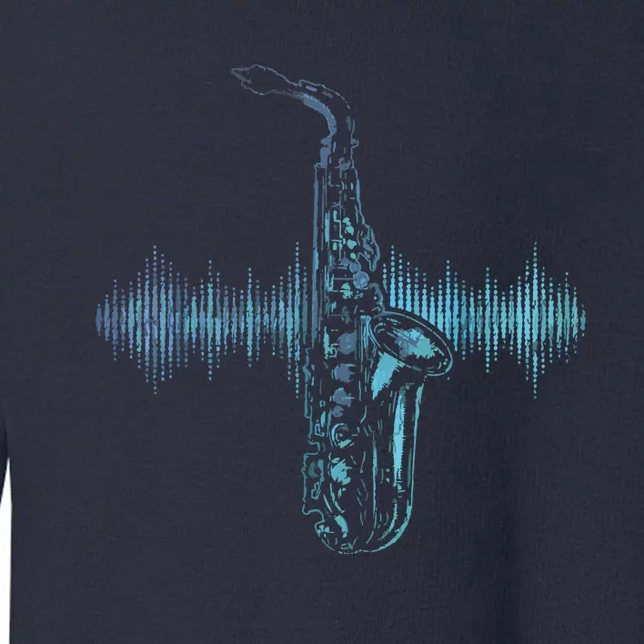 Jazz Music Saxophone Player Gift Saxophone Toddler Sweatshirt