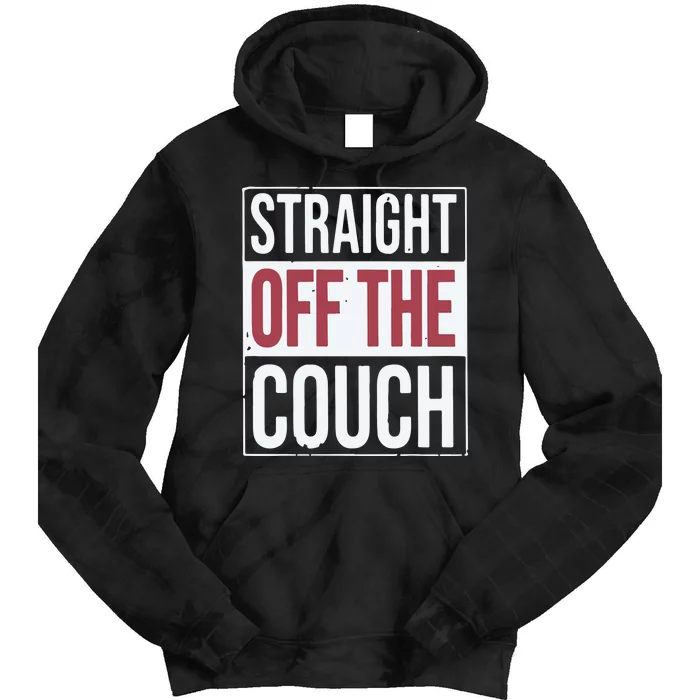 John Michael Schmitz Straight Off The Couch Tie Dye Hoodie