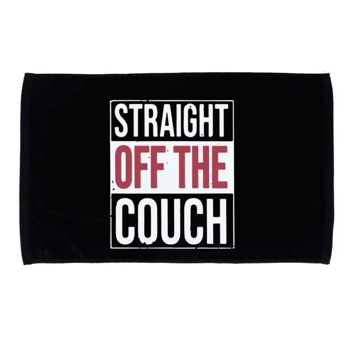 John Michael Schmitz Straight Off The Couch Microfiber Hand Towel