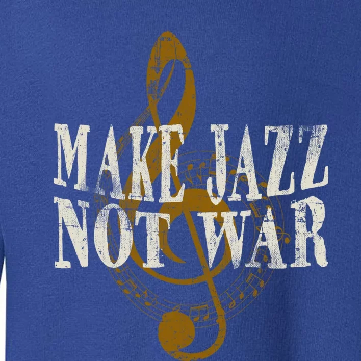 Jazz Music Saxophone Trumpet Gift Toddler Sweatshirt