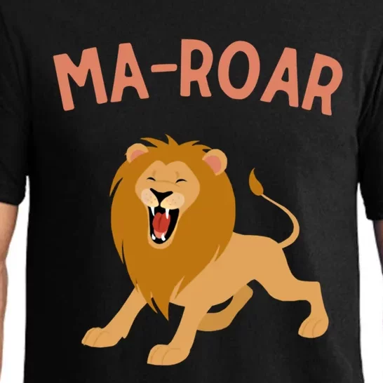 Jewish Motherpassover Seder Maror Magiftroar Mom Lion Of Judah Gift Pajama Set