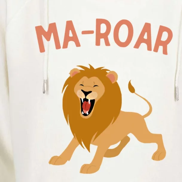 Jewish Motherpassover Seder Maror Magiftroar Mom Lion Of Judah Gift Womens Funnel Neck Pullover Hood