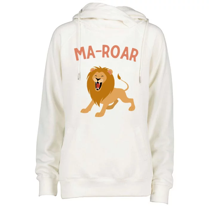 Jewish Motherpassover Seder Maror Magiftroar Mom Lion Of Judah Gift Womens Funnel Neck Pullover Hood