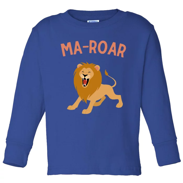 Jewish Motherpassover Seder Maror Magiftroar Mom Lion Of Judah Gift Toddler Long Sleeve Shirt