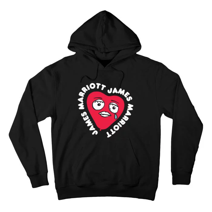 James Marriott Sad Heart Tall Hoodie