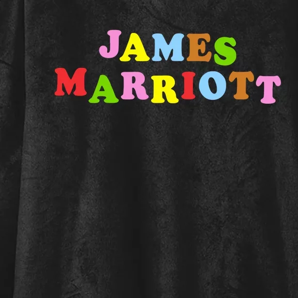 James Marriott Summer 2024 Hooded Wearable Blanket