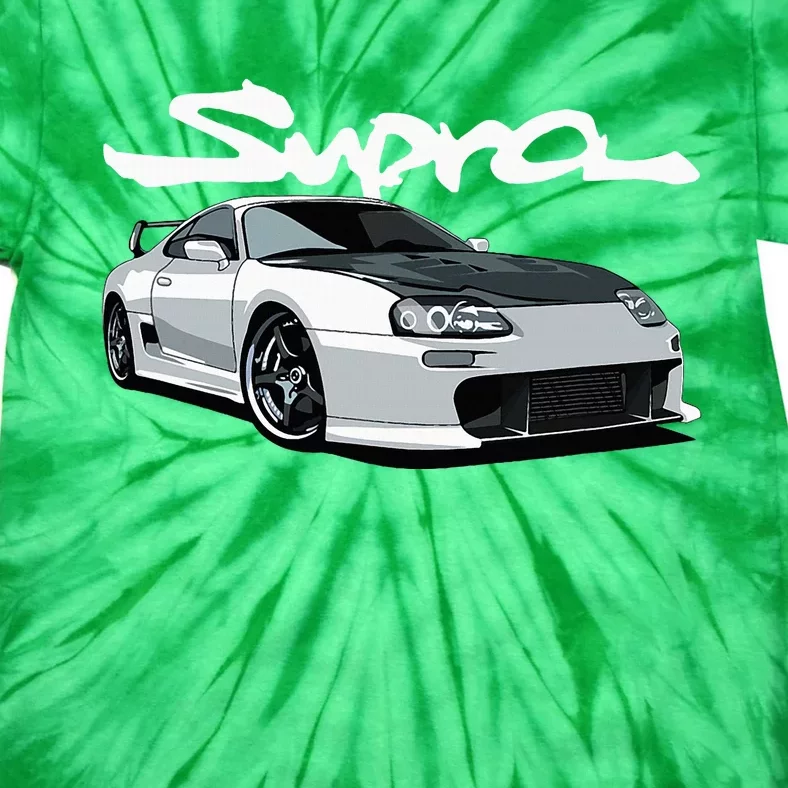 Jdm Mkiv Supra 2jz Street Racing Drag Drift Tie-Dye T-Shirt