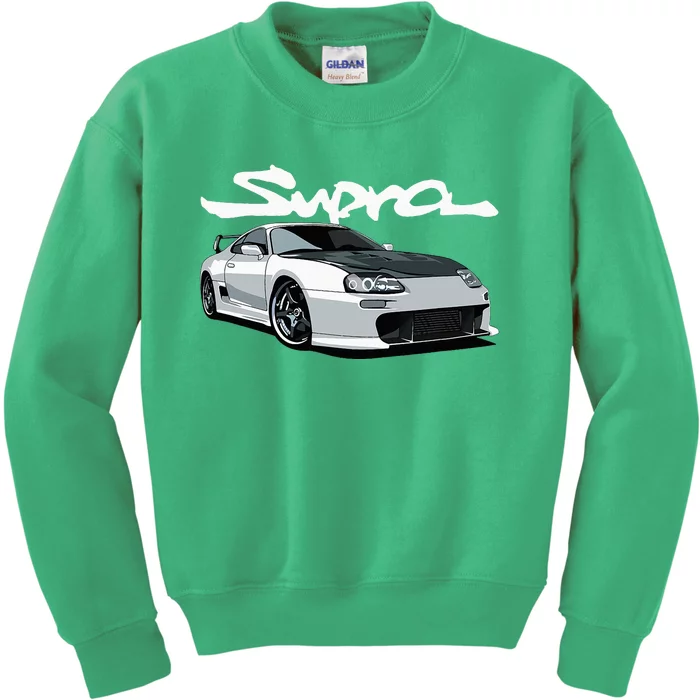 Jdm Mkiv Supra 2jz Street Racing Drag Drift Kids Sweatshirt