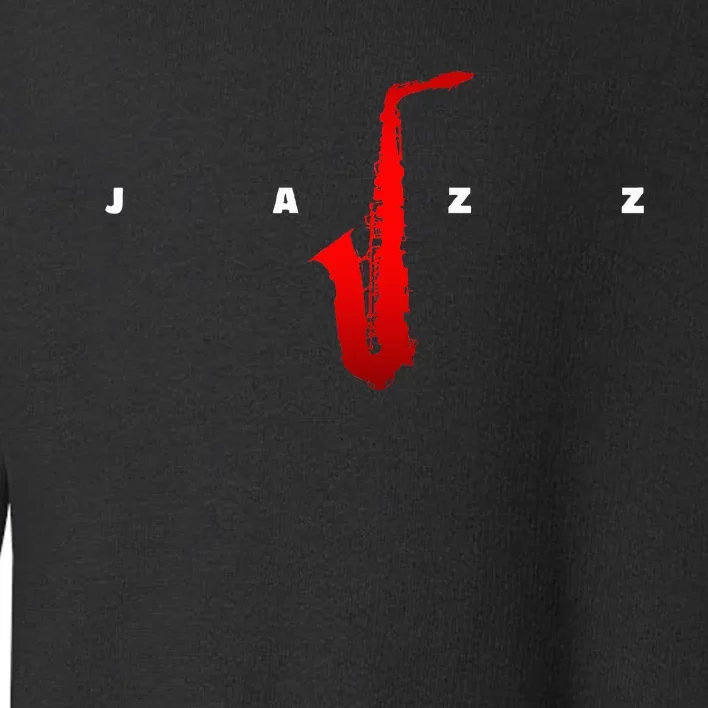 Jazz Music Saxophone Toddler Sweatshirt