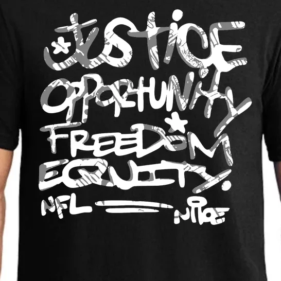 Justice Mike Tomlin Opportunity Equity Freedom Pajama Set