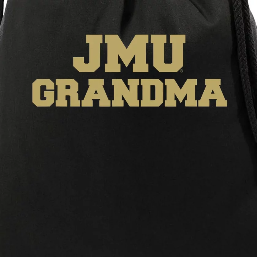 James Madison University JMU Dukes Grandma Drawstring Bag