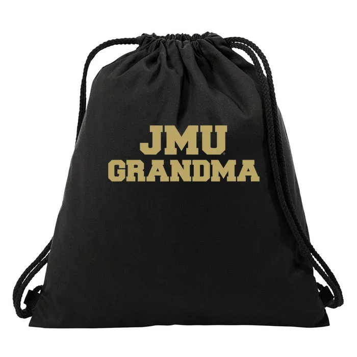 James Madison University JMU Dukes Grandma Drawstring Bag