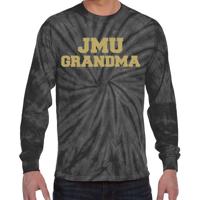 James Madison University JMU Dukes Grandma Tie-Dye Long Sleeve Shirt