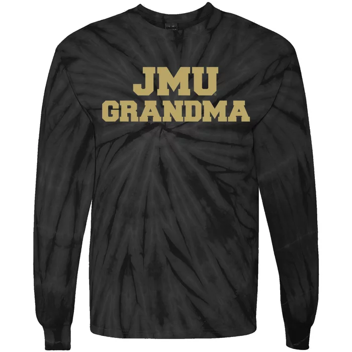 James Madison University JMU Dukes Grandma Tie-Dye Long Sleeve Shirt