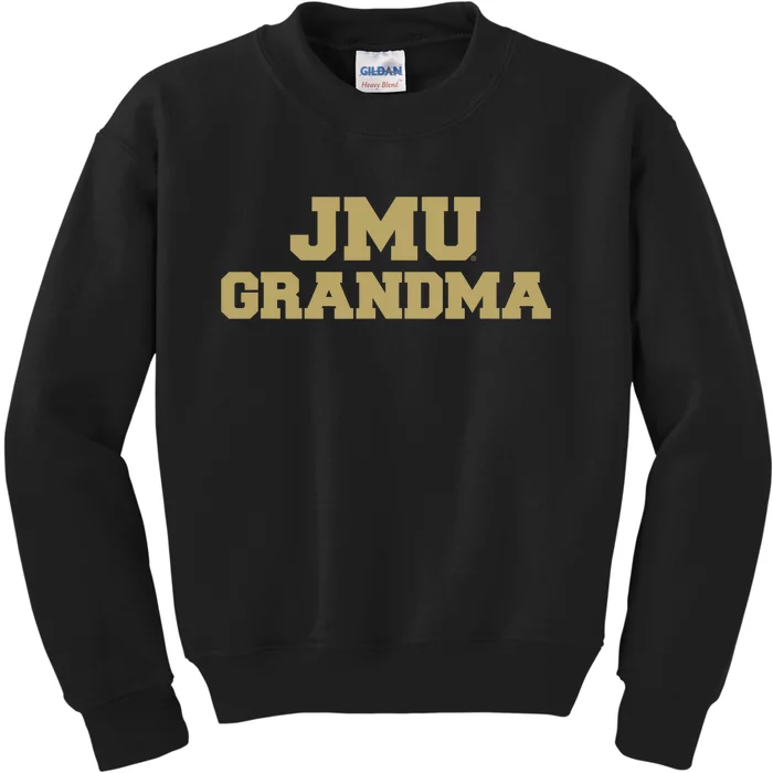 James Madison University JMU Dukes Grandma Kids Sweatshirt