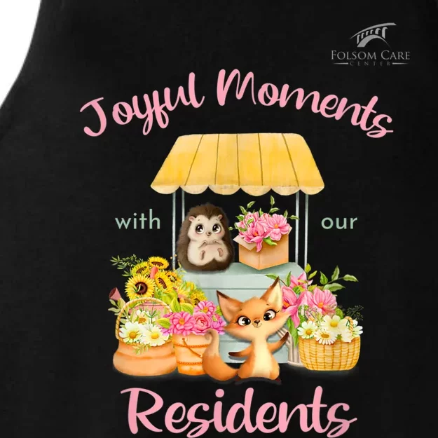 Joyful Moments With Our Residents Folsom Care Center Ladies Tri-Blend Wicking Tank