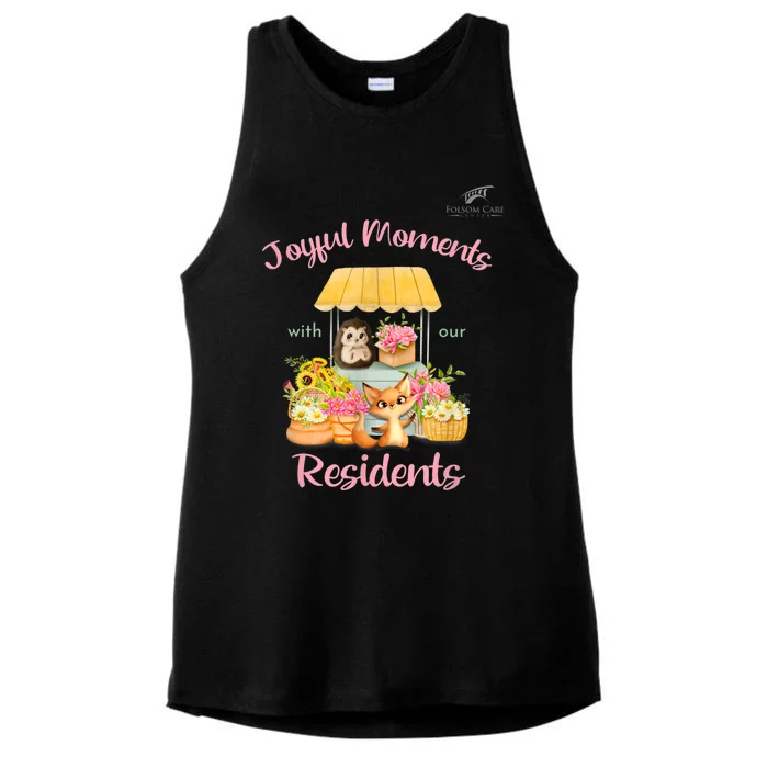 Joyful Moments With Our Residents Folsom Care Center Ladies Tri-Blend Wicking Tank