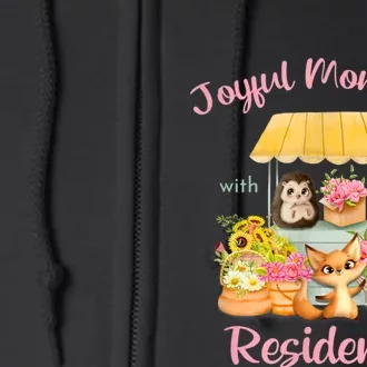 Joyful Moments With Our Residents Folsom Care Center Full Zip Hoodie