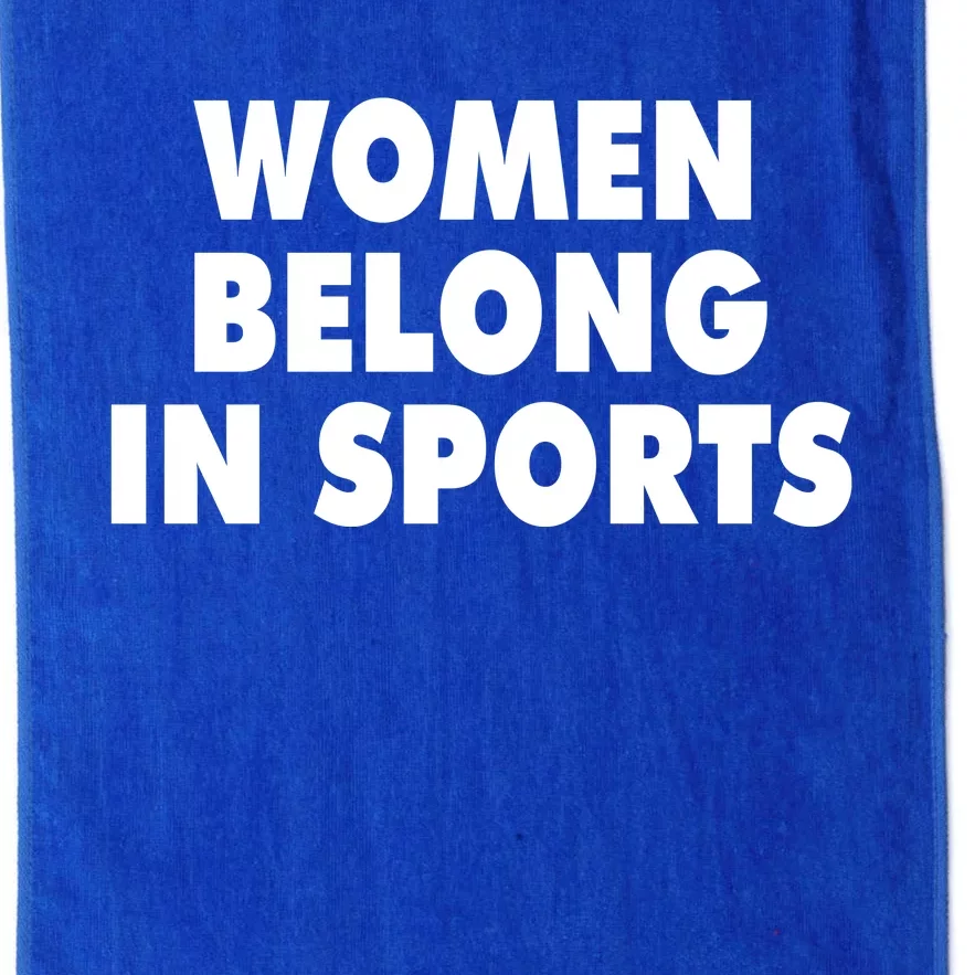 Jomboy Media Women Belong In Sports Platinum Collection Golf Towel