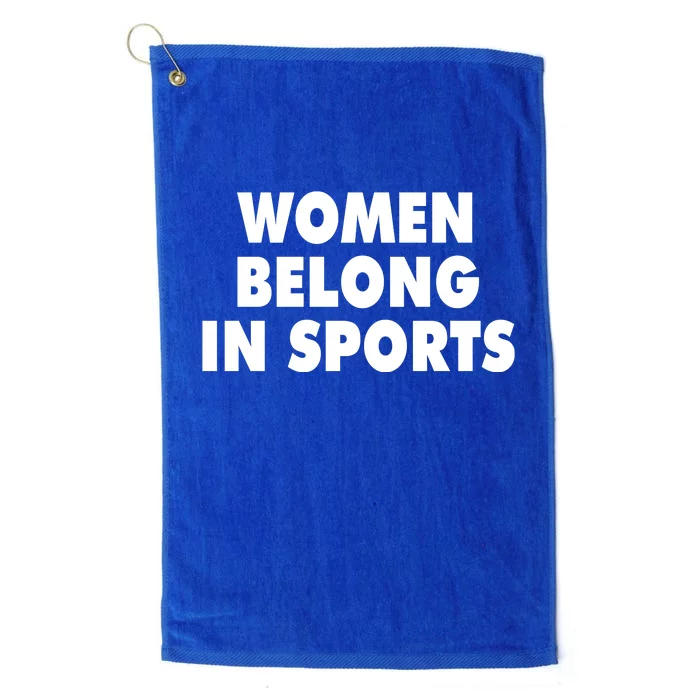 Jomboy Media Women Belong In Sports Platinum Collection Golf Towel