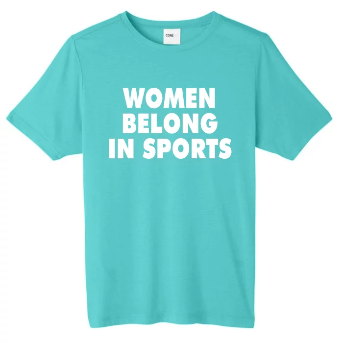 Jomboy Media Women Belong In Sports ChromaSoft Performance T-Shirt