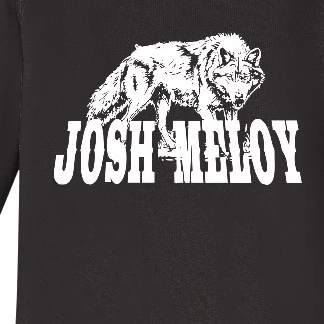 Josh Meloy Wolf Baby Long Sleeve Bodysuit