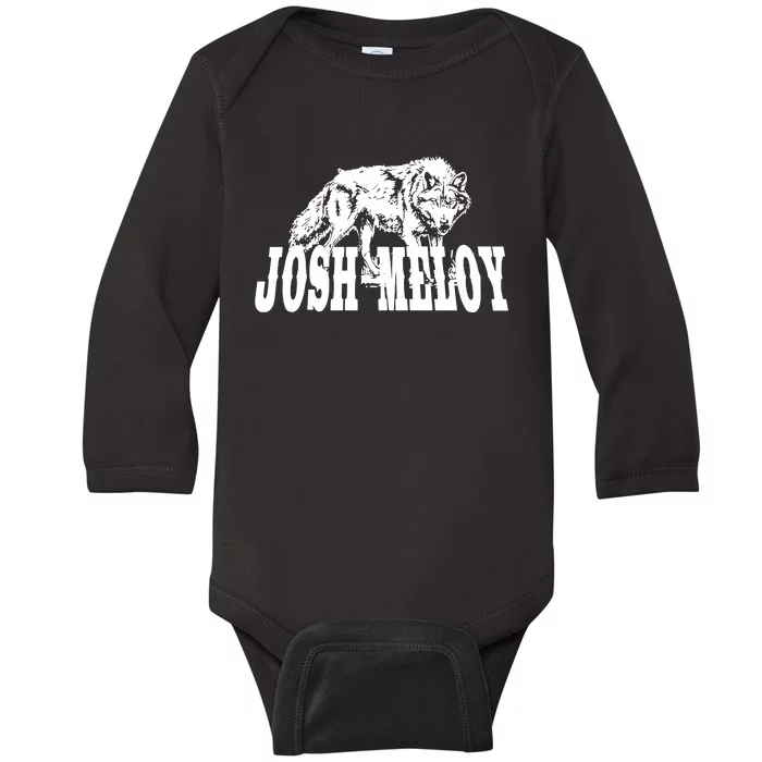 Josh Meloy Wolf Baby Long Sleeve Bodysuit